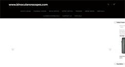 Desktop Screenshot of binocularsnscopes.com